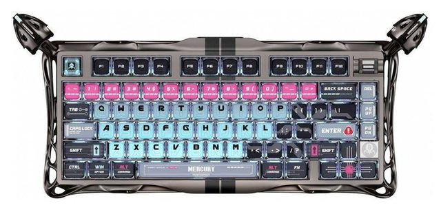Магнитная клавиатура GravaStar Mercury V75 Pro Cyberpunk Edition UFO