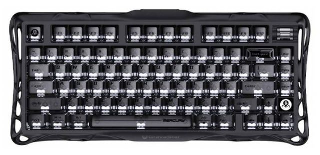 Mexanik klaviatura GravaStar Mercury K1, qora