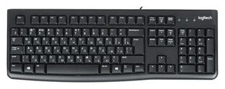 Клавиатура Logitech K120, чёрный