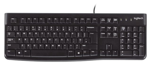 Клавиатура Logitech K120, чёрный — Фото 2