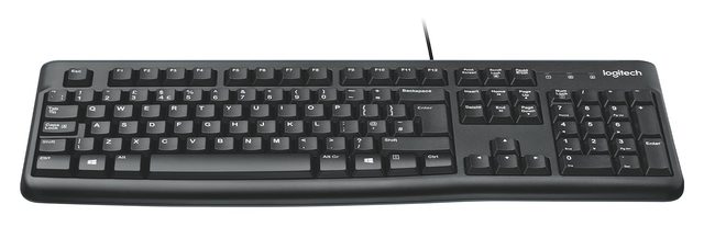 Клавиатура Logitech K120, чёрный — Фото 3