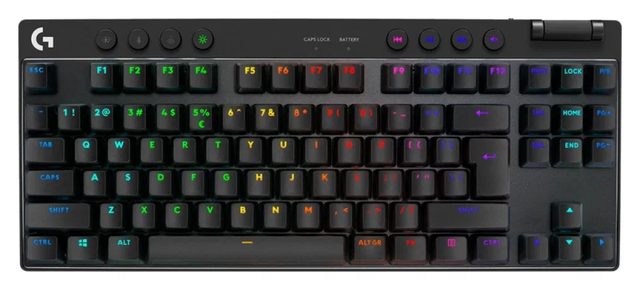 Игровая клавиатура Logitech G PRO X TKL Lightspeed, чёрный