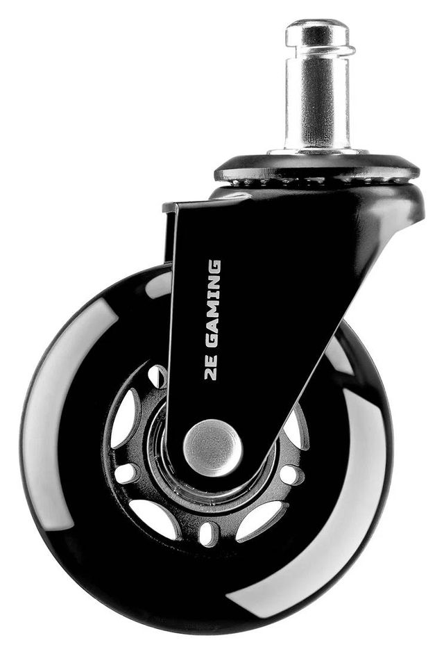 Kreslo uchun gʻildiraklar 2E Gaming GWH-003 64 mm, qora, 5 dona