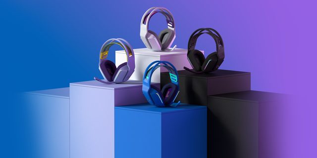 Беспроводная игровая гарнитура Logitech G733 Lightspeed, белый — Фото 5
