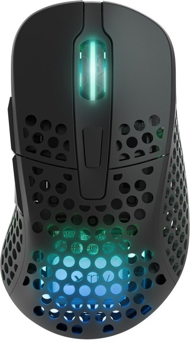 Беспроводная игровая мышь Xtrfy M4 RGB, чёрный — Фото 3