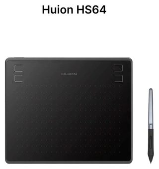 Графический планшет Huion HS64, чёрный