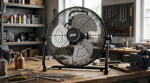 Напольный вентилятор 2E PowerWind 30A, чёрный — Фото 6