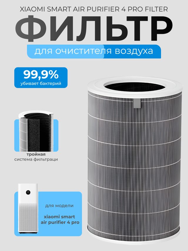 Havo tozalagich uchun filtr Xiaomi Smart Air Purifier 4 Pro — Surat 5