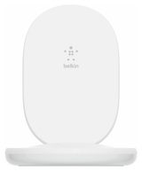 Беспроводное зарядное устройство Belkin BoostCharge Stand 15W + 24W Adapter, белый