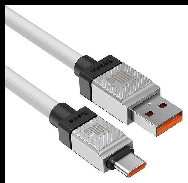Kabel Baseus CoolPlay USB-A – USB-C 100W 1 m, oq — Surat 4