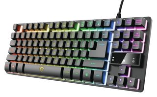 Игровая клавиатура Trust GXT 833 Thado TKL, чёрный