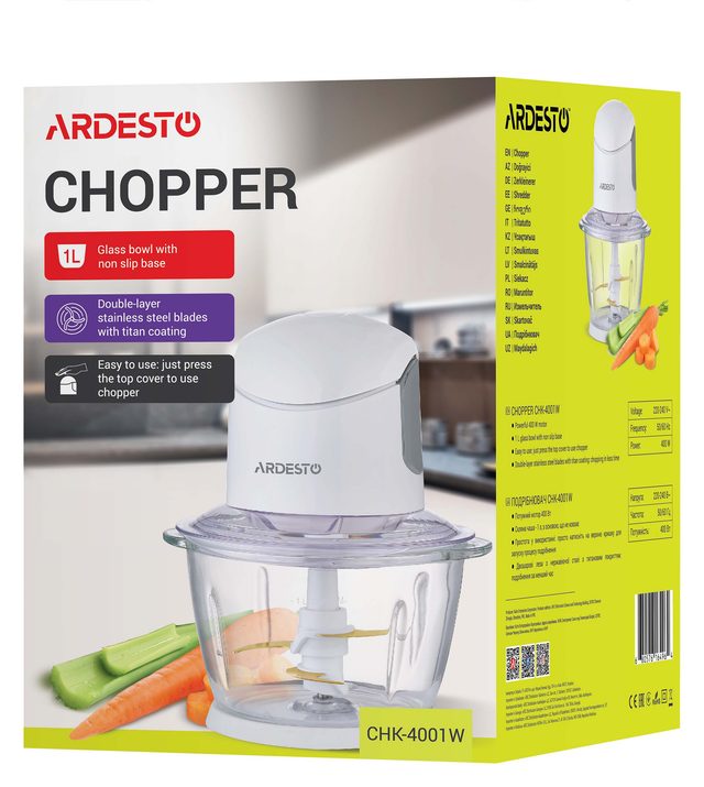 Maydalagich Ardesto CHK-4001W, oq — Surat 3