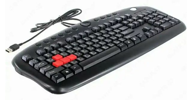 Клавиатура A4Tech KB-28G, чёрный