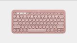 Беспроводная клавиатура Logitech Pebble Keys 2 K380s, розовый