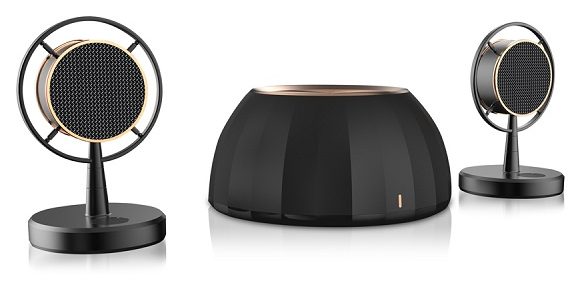 Kompyuter kolonkalari Microlab Micmusic, qora