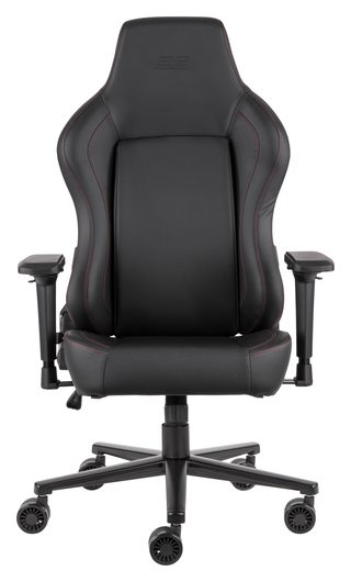 Oʻyin kreslosi 2E Gaming Basan II, qora-qizil