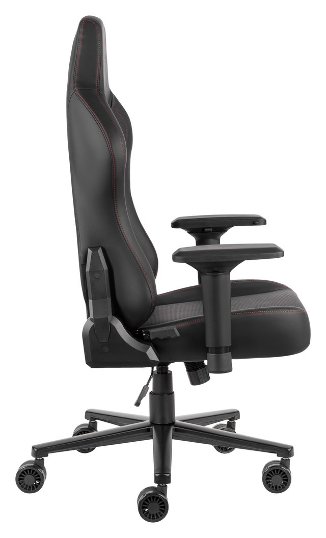 Oʻyin kreslosi 2E Gaming Basan II, qora-qizil — Surat 5