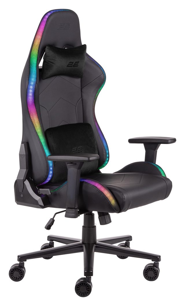 Oʻyin kreslosi 2E Gaming Ogama RGB, qora — Surat 2