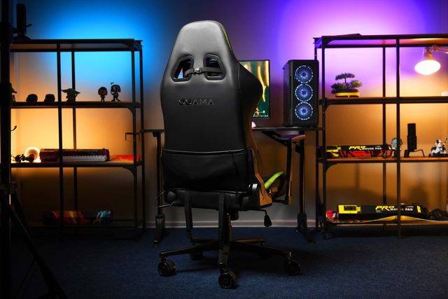 Oʻyin kreslosi 2E Gaming Ogama RGB, qora — Surat 5