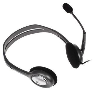 Гарнитура Logitech H111, чёрный