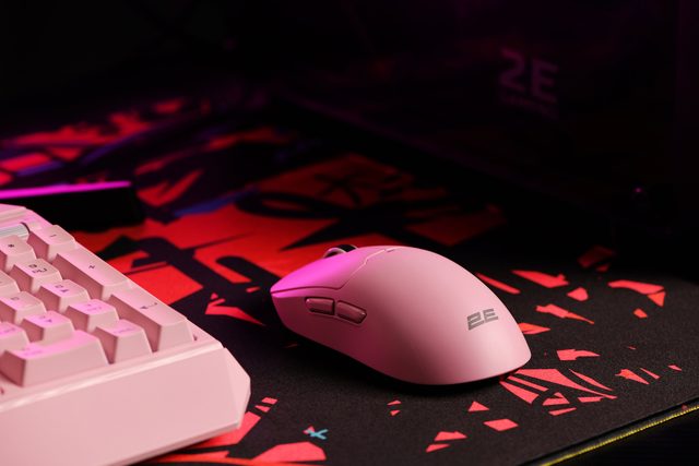 Simsiz oʻyin sichqonchasi 2E Gaming MG355, pushti — Surat 8