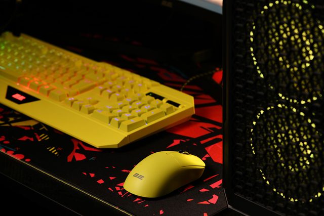 Simsiz oʻyin sichqonchasi 2E Gaming MG355, sariq — Surat 6