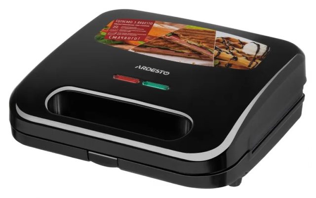 Sendvichmeyker Ardesto SM-H300B, qora