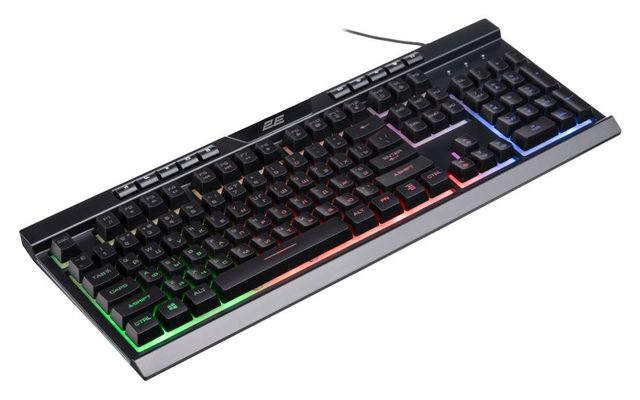 Oʻyin klaviaturasi 2E Gaming KG300, qora, EN/RU