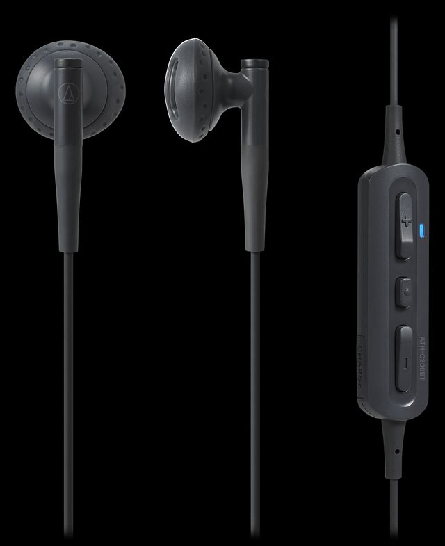 Simsiz quloqchinlar Audio-Technica ATH-C200BT, qora — Surat 2