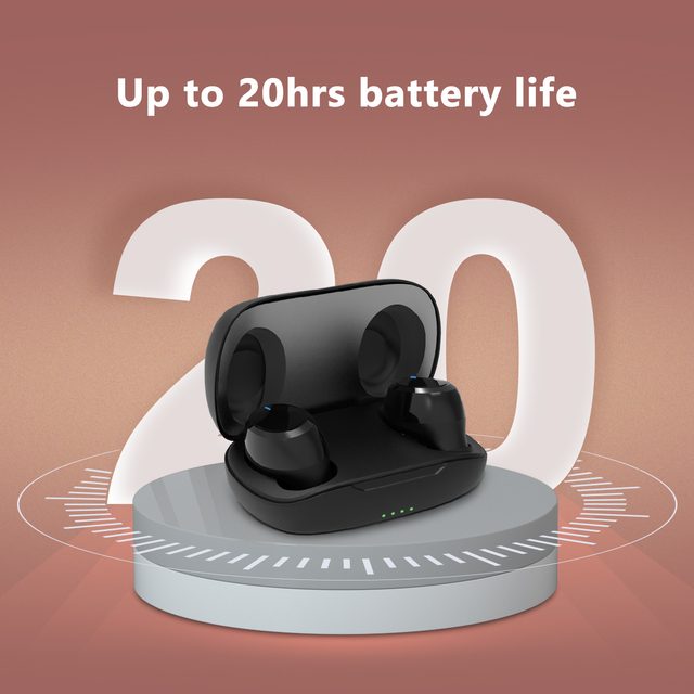 Беспроводные наушники Blackview AirBuds 1, чёрный — Фото 8