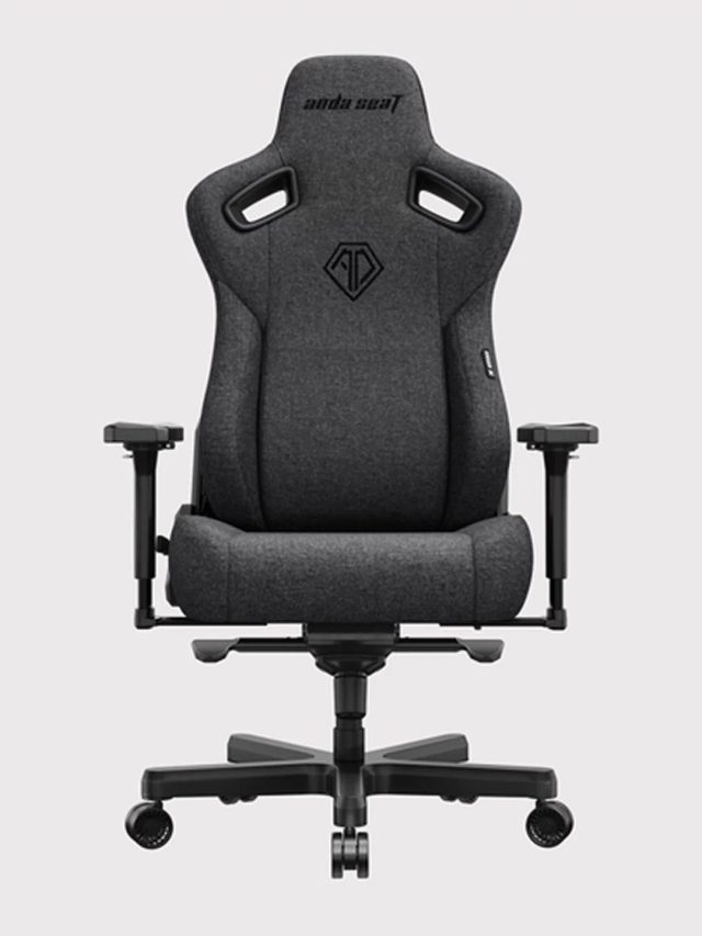 Oʻyin kreslosi AndaSeat Kaiser 3E, qora, mato