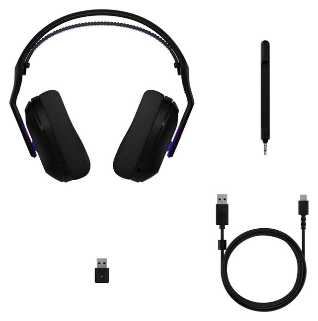 Simsiz oʻyin garniturasi Logitech G522 Lightspeed, qora — Surat 6