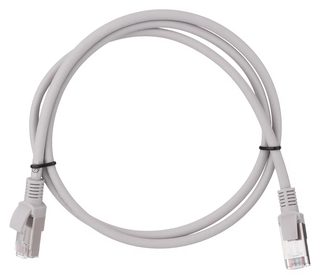 Патч-корд 2E Cat 5e FTP 1 м, серый