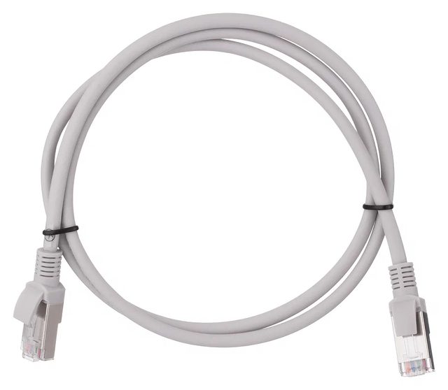 Patch-kord 2E Cat 5e FTP 1 m, kulrang