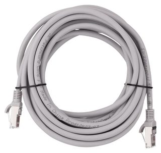 Патч-корд 2E Cat 6 FTP 5 м, серый