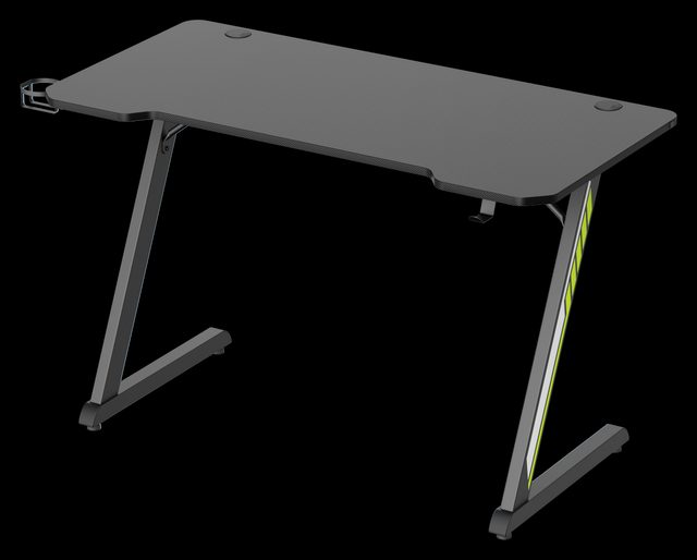 Oʻyin stoli Brateck GMD02E-1, qora
