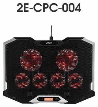 Охлаждающая подставка для ноутбука 2E Gaming CPG-004, чёрный