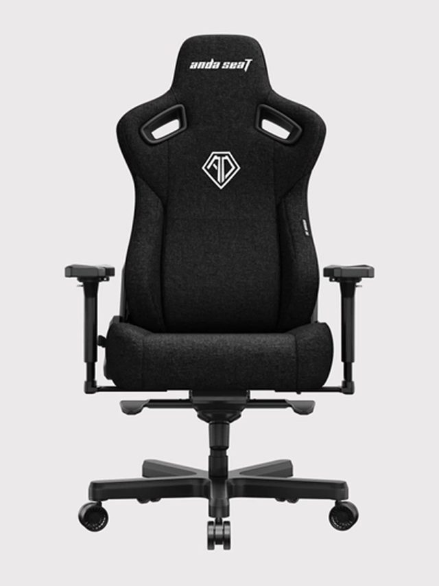 Oʻyin kreslosi AndaSeat Kaiser 3E XL, qora, mato