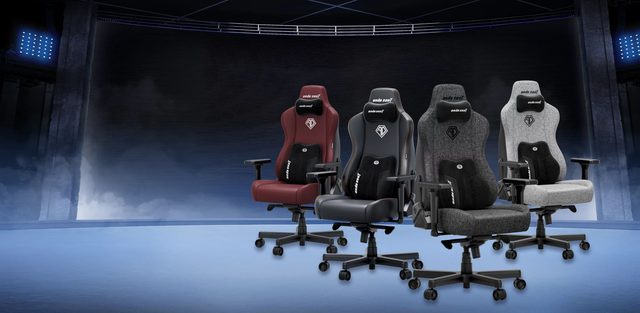 Игровое кресло AndaSeat Kaiser 3E XL, чёрный, ткань — Фото 7
