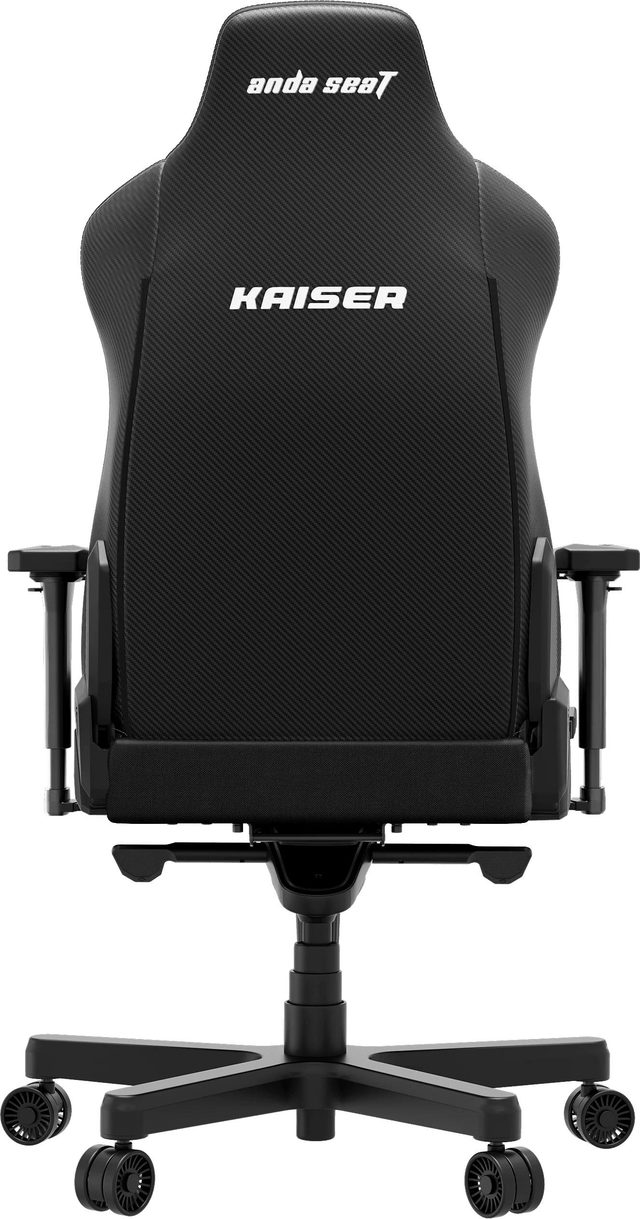 Игровое кресло AndaSeat Kaiser 3E XL, чёрный, ткань — Фото 5