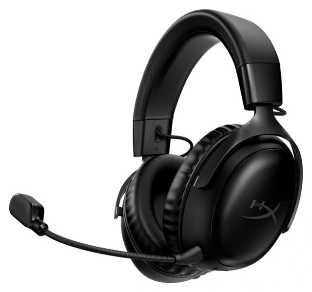 Simsiz oʻyin garniturasi HyperX Cloud III, qora