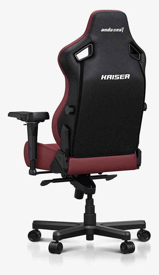 Игровое кресло AndaSeat Kaiser 4 L, бордовый — Фото 3