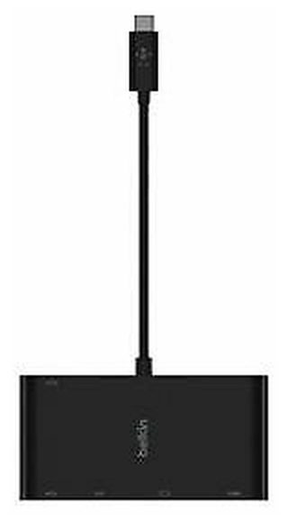USB-концентратор Belkin USB-C Multimedia + Charge Adapter 100W, чёрный