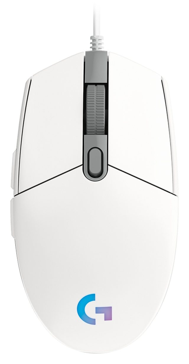 Oʻyin sichqonchasi Logitech G102 Lightsync, oq — Surat 2