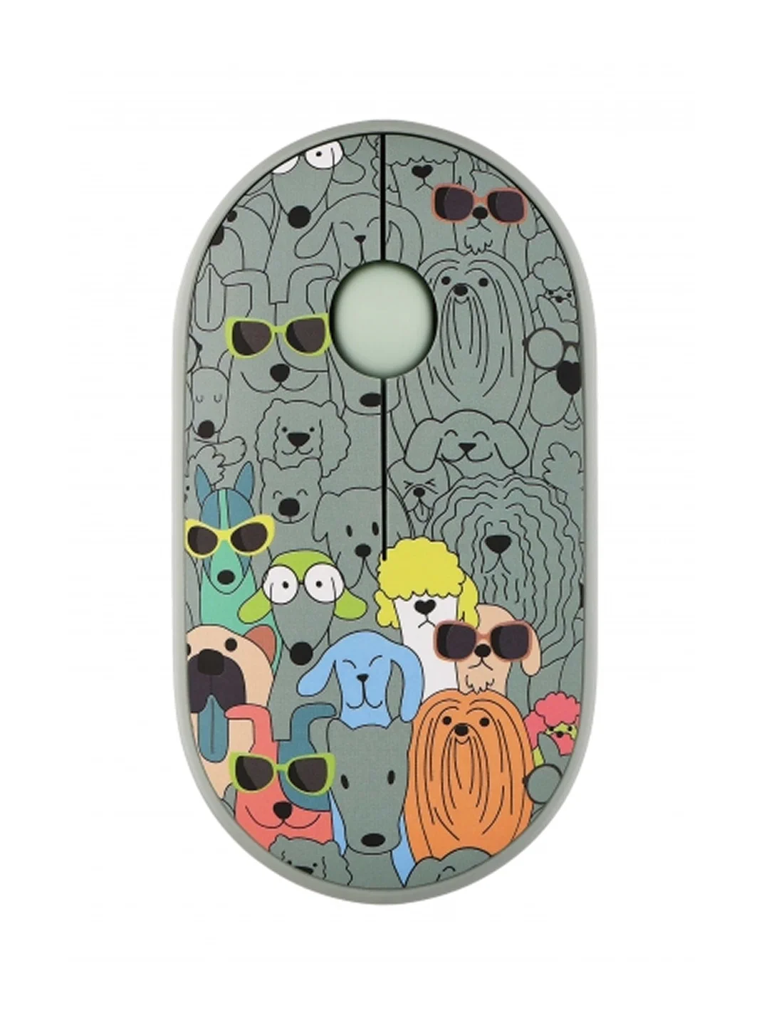 Simsiz sichqoncha 2E MF300 Pets Dogs, yashil