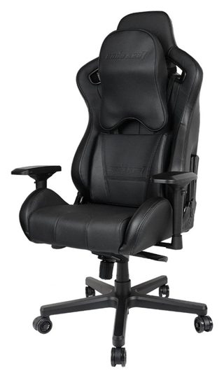 Oʻyin kreslosi AndaSeat Dark Knight, qora — surat 2