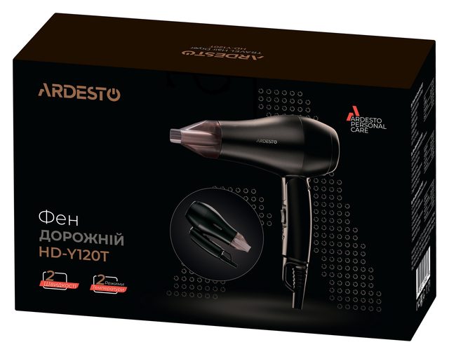 Soch quritgich Ardesto HD-Y120T, qora — Surat 3