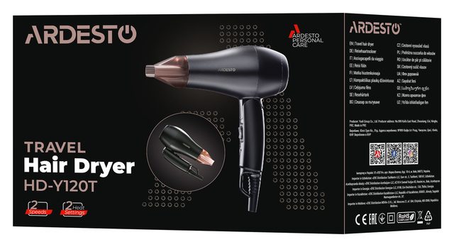 Soch quritgich Ardesto HD-Y120T, qora — Surat 4