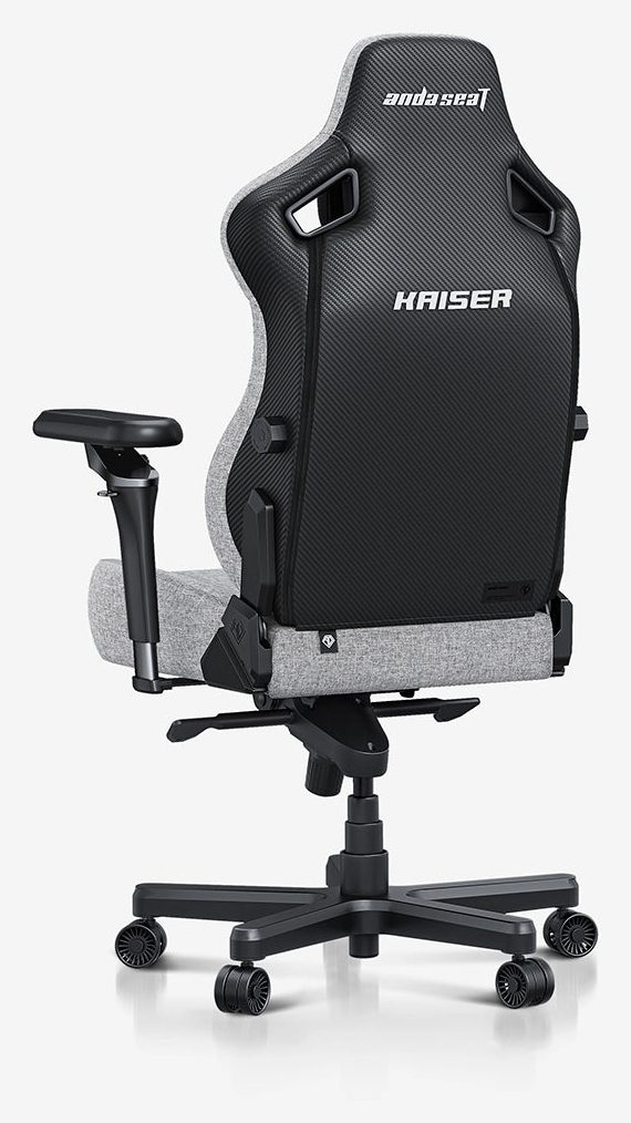 Игровое кресло AndaSeat Kaiser 4 V2 L, серый — Фото 3