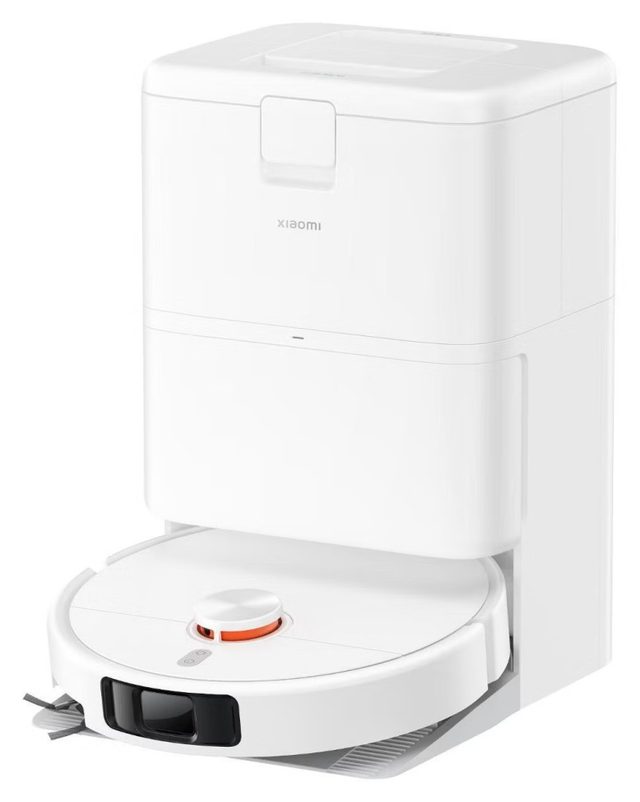 Робот-пылесос с моющей станцией Xiaomi Robot Vacuum H50 Pro, белый — Фото 2